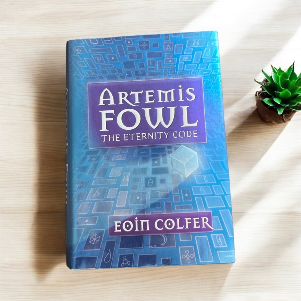 Artemis Fowl: The Eternity Code Book Hard Cover Eoin Colfer Novel